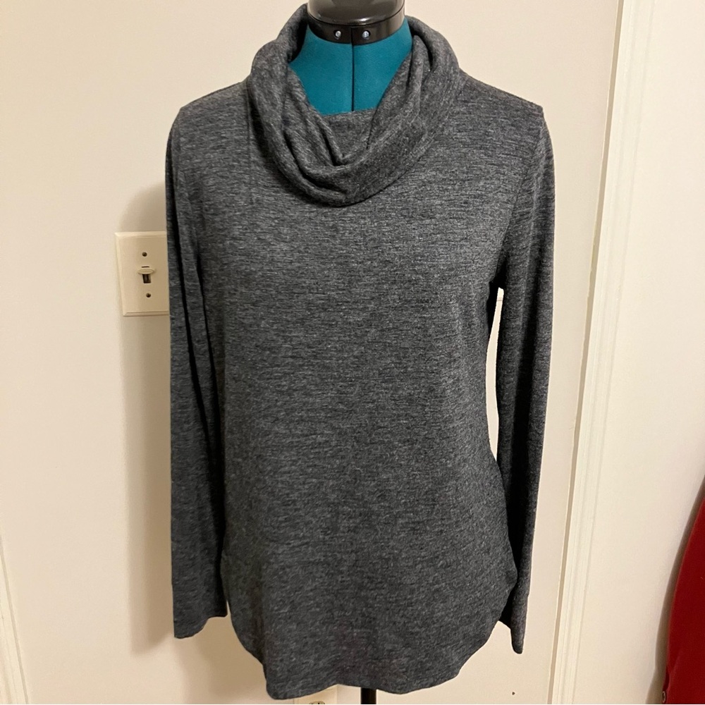 Ann Taylor tunic length cowl neck top